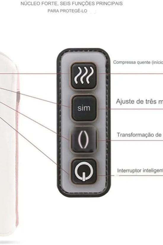 Premium Electric Shiatsu Massage Pillow for Neck, Back, Body Pain Relief