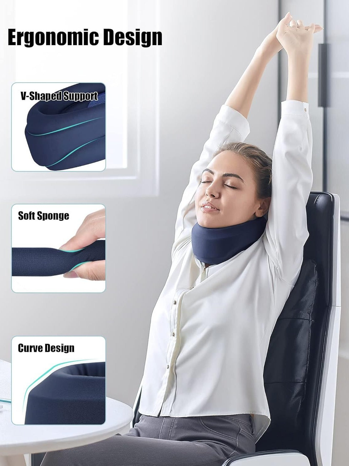Sleeping neck brace - neck support