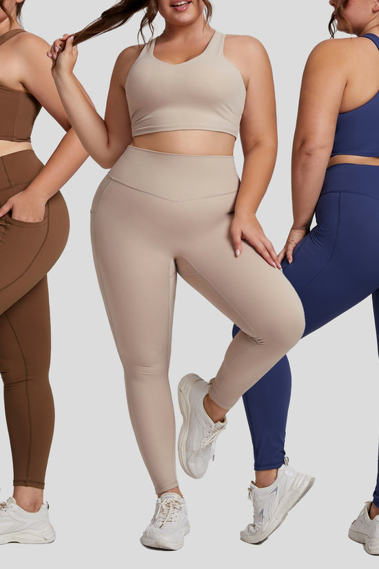 Plus-size yoga wear