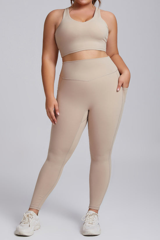 Plus-size yoga wear