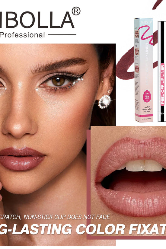Peel-Off Lip Liner Moisturizing Long-Lasting Non-Smudging