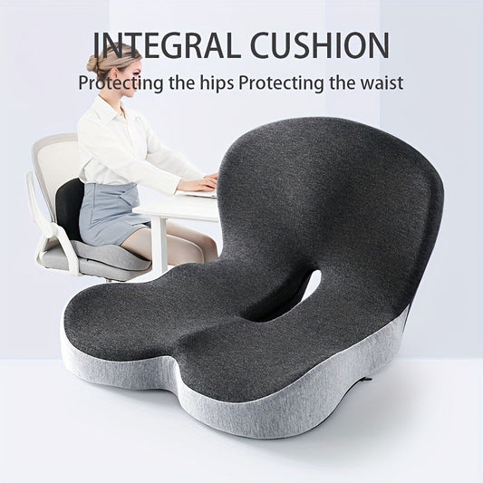 Memory Foam Back Support Seat Cushion