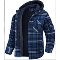  Navy blue grid-removable hat
