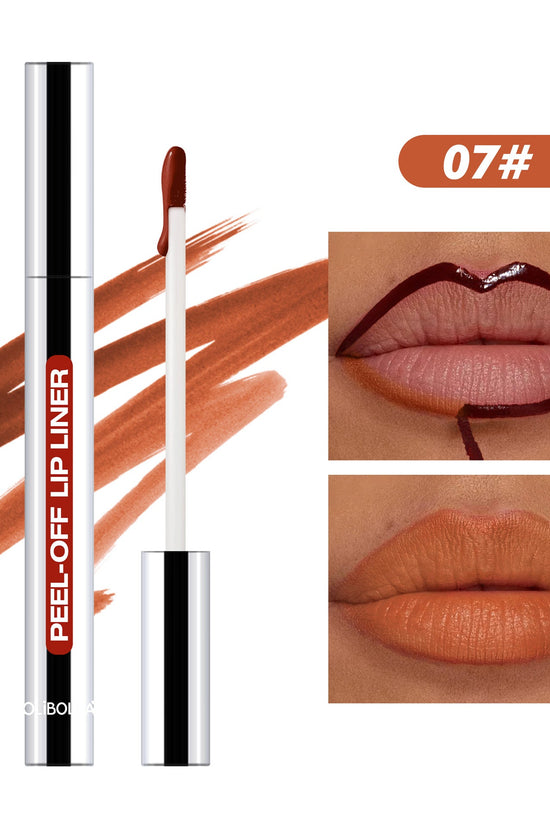 Peel-Off Lip Liner Moisturizing Long-Lasting Non-Smudging
