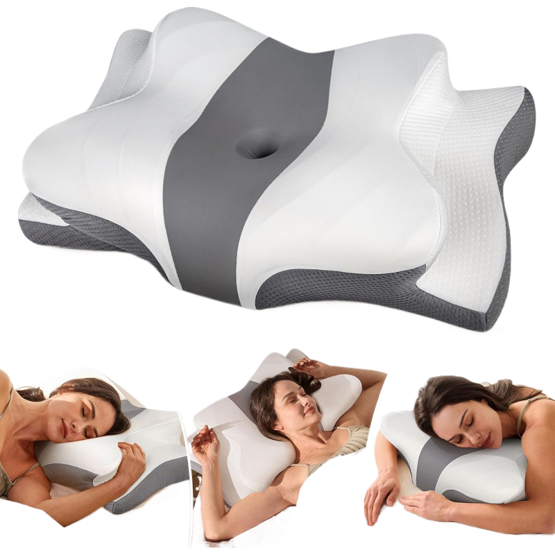 Neck pillow relieves pain