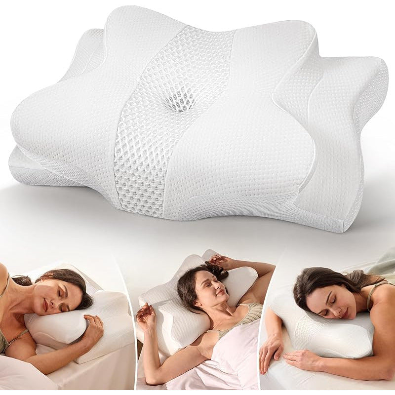 Neck pillow relieves pain