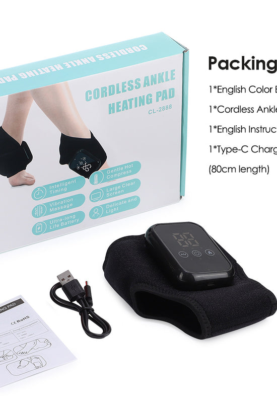 Ankle Massager with Heat Therapy and Vibration