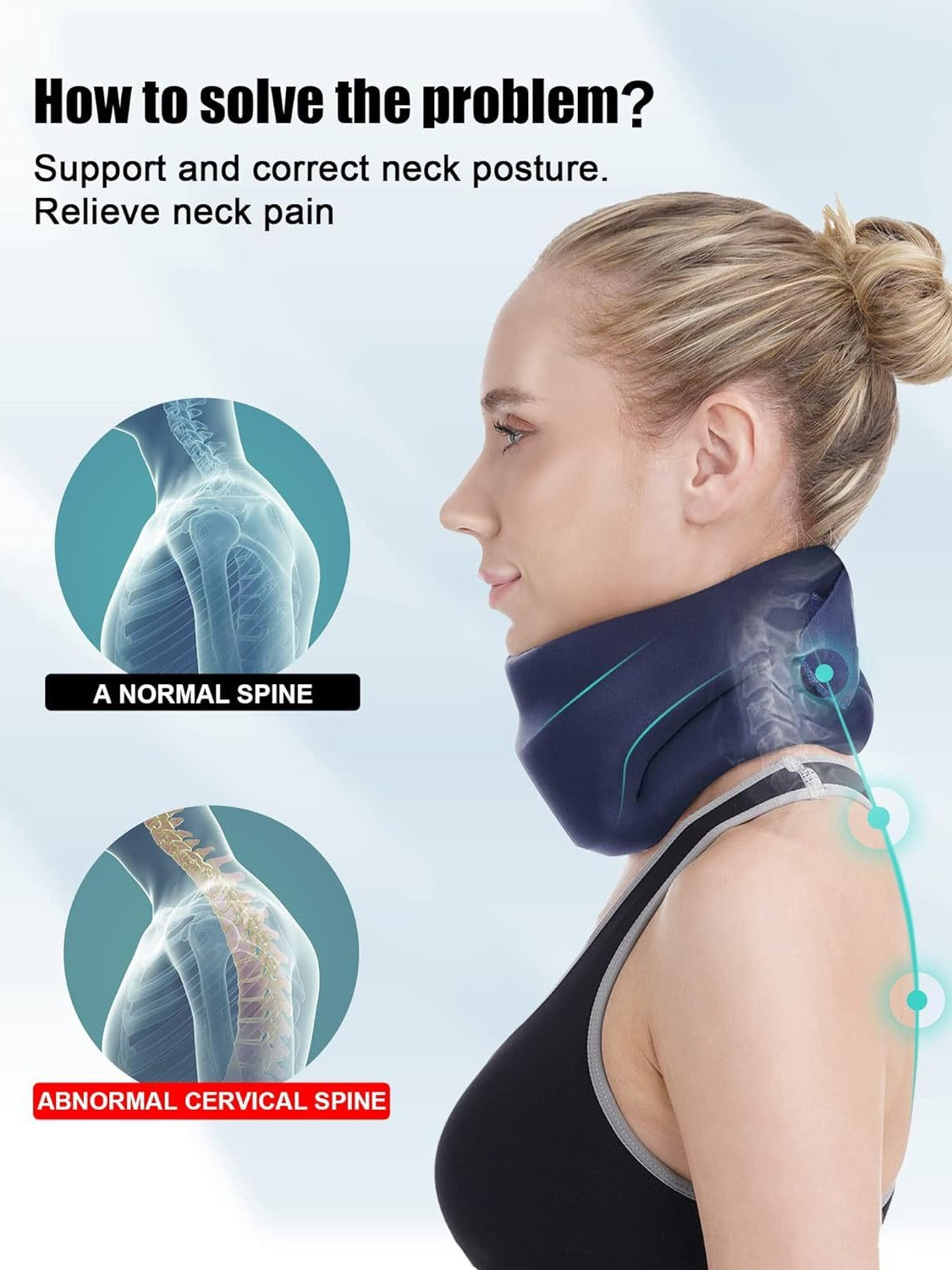 Sleeping neck brace - neck support
