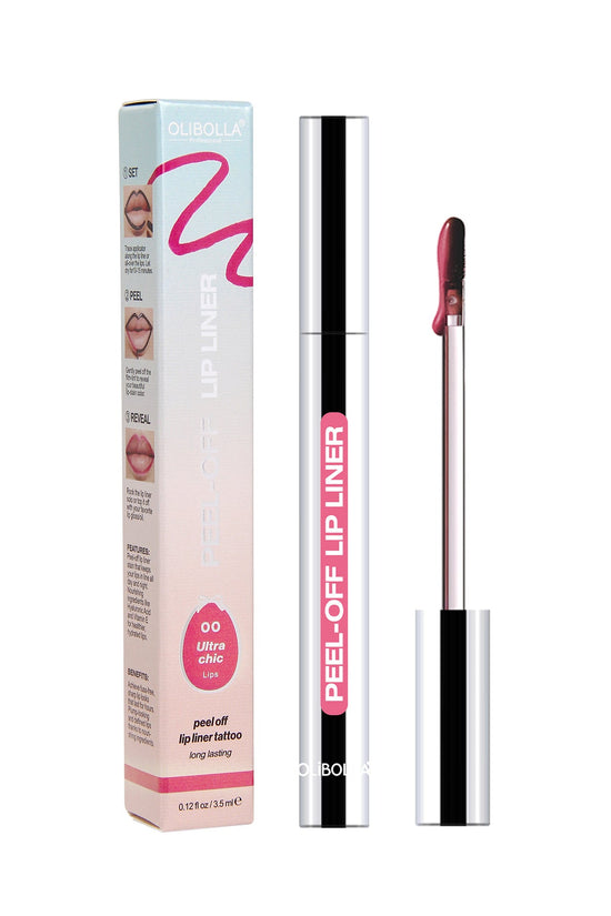 Peel-Off Lip Liner Moisturizing Long-Lasting Non-Smudging