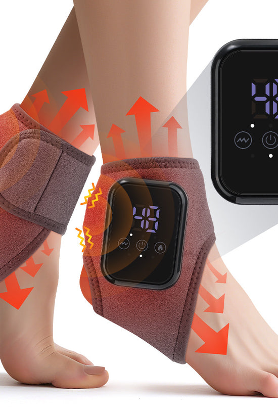Ankle Massager with Heat Therapy and Vibration