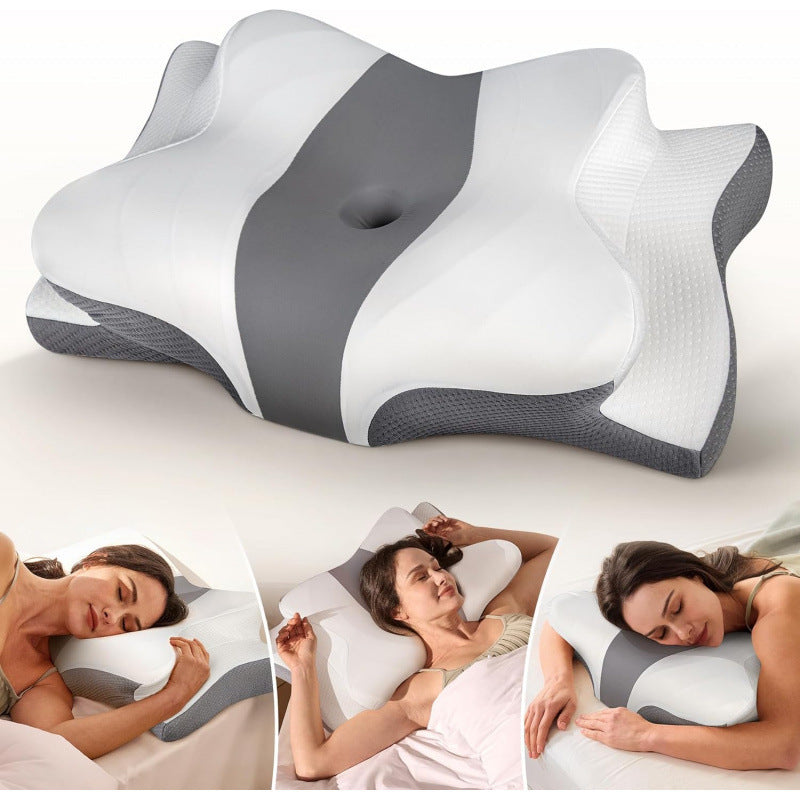 Neck pillow relieves pain