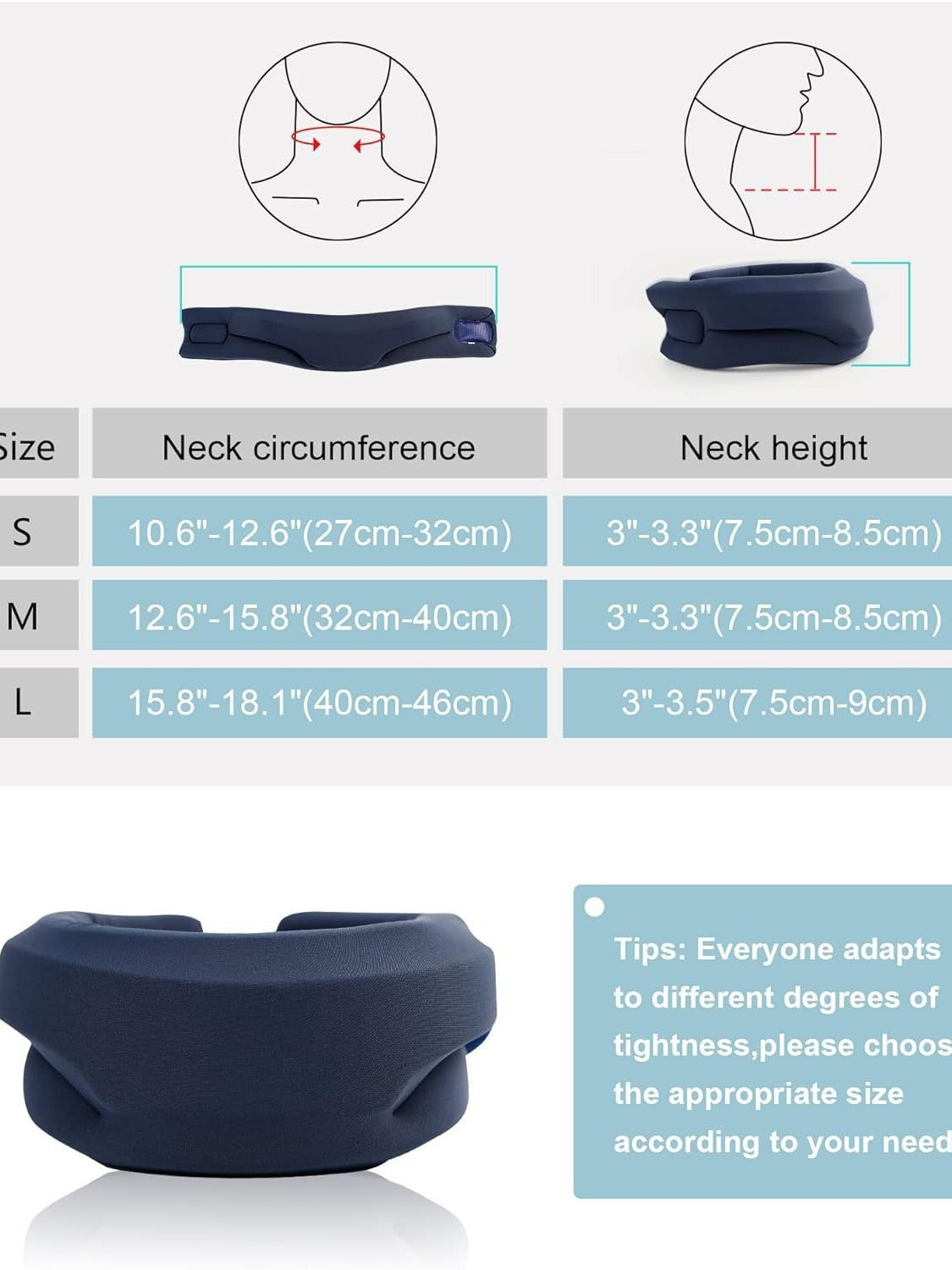 Sleeping neck brace - neck support