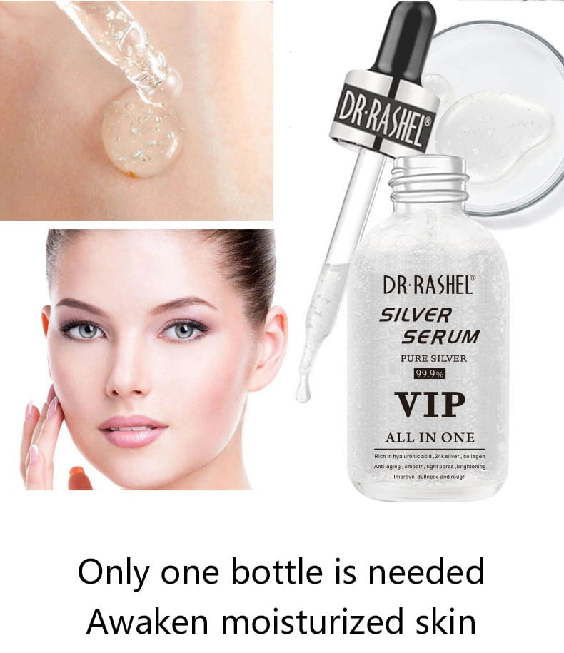 Dr Rashel VIP 24k Gold & Silver Serum – Luxury Anti‑Aging Elixir