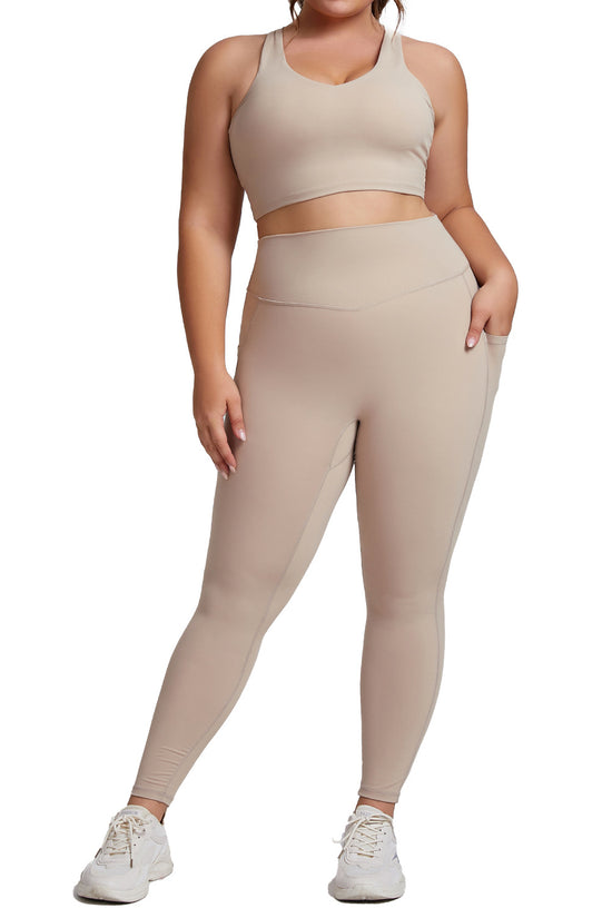 Plus-size yoga wear