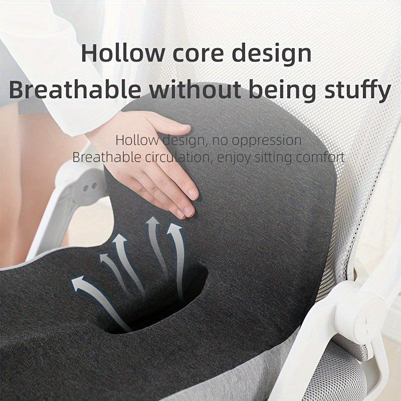 Memory Foam Back Support Seat Cushion