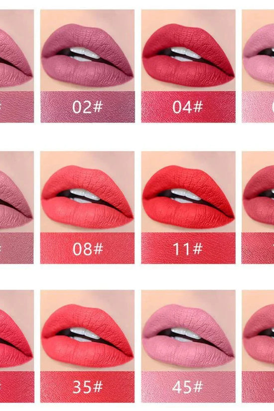 Zambeel Vibrant Colour Lipstick Set – 5 Shades, Cruelty‑Free