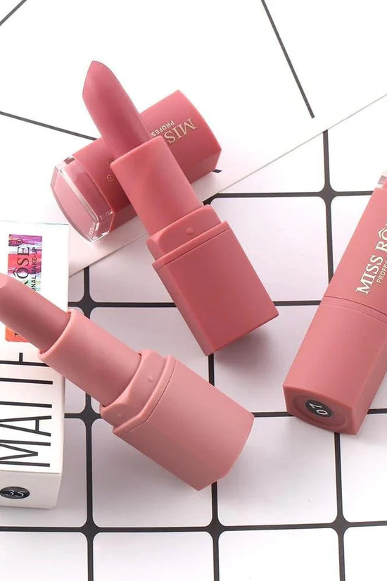 Zambeel Vibrant Colour Lipstick Set – 5 Shades, Cruelty‑Free