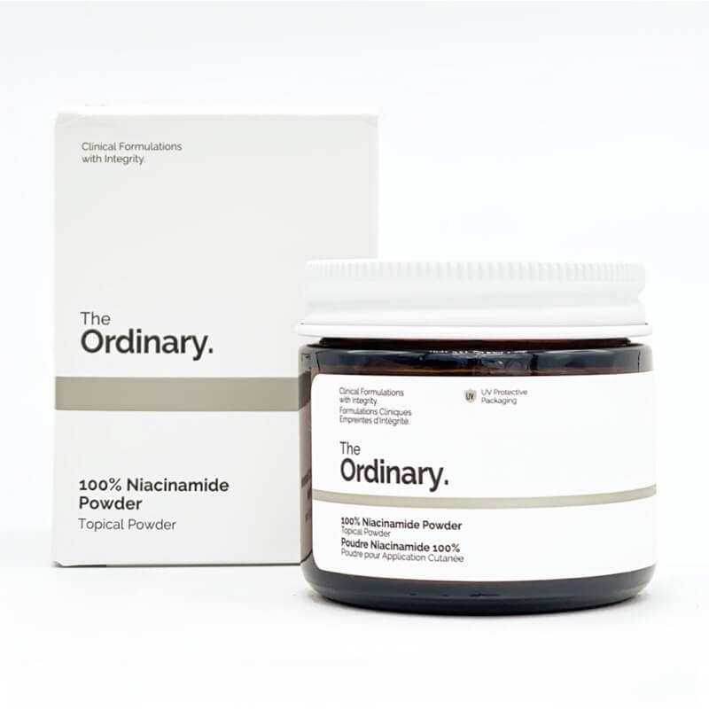 Ordinary 100% Niacinamide Powder – Pure Brightening Skin Care (20g)