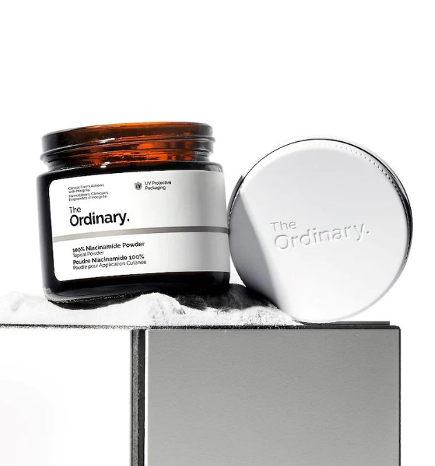 Ordinary 100% Niacinamide Powder – Pure Brightening Skin Care (20g)