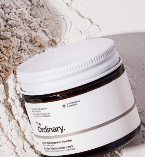 Ordinary 100% Niacinamide Powder – Pure Brightening Skin Care (20g)