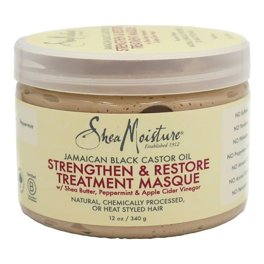 SheaMoisture Jamaican Black Castor Oil Strengthen & Restore Hair Masque 340g