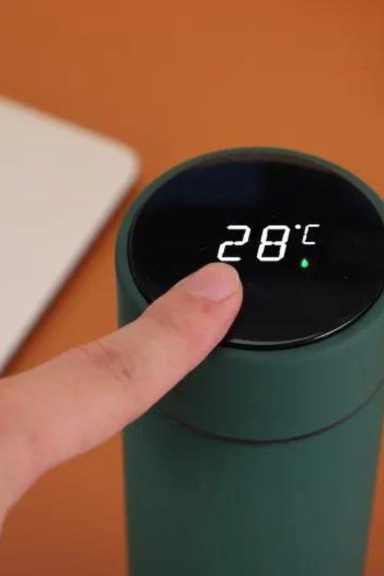 Smart Cup with LED Display – 500ml Stainless Steel Temperature Bottle